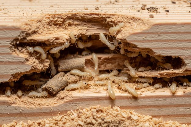 Vistoria técnica para cupins de solo